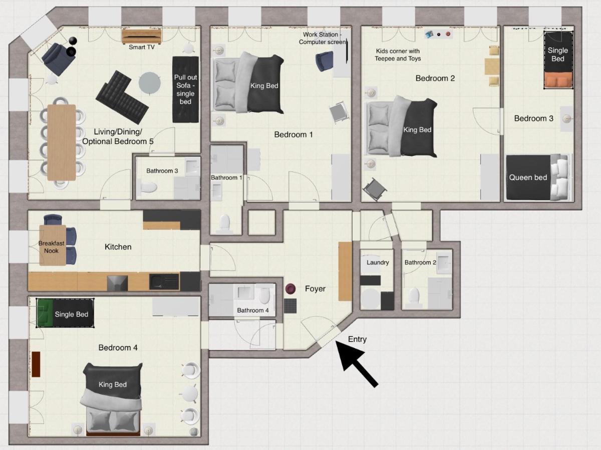 Big Apartment Wenen Buitenkant foto